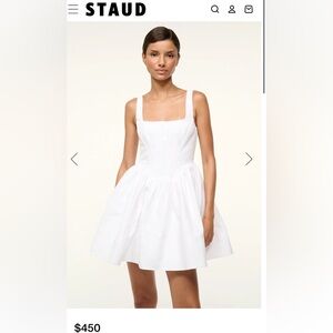 STAUD LANDSCAPE MINI DRESS